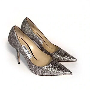 Jimmy Choo 100 mm Stiletto Heel Lilac Size 37.5